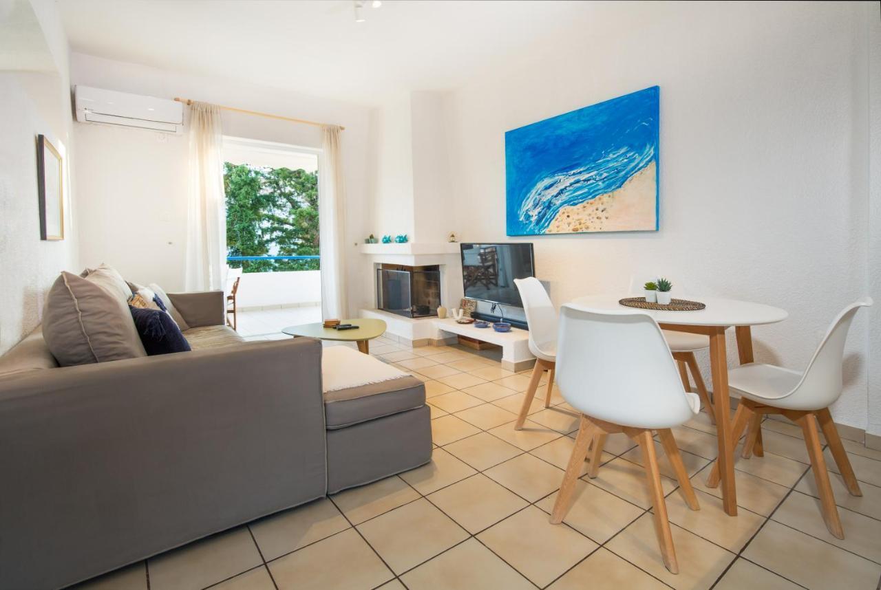 Del Mar Luxury Apartment 30M From The Beach Porto Rafti Ngoại thất bức ảnh